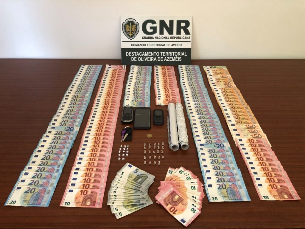 Detido por posse de 32 doses de heroína em Vale de Cambra