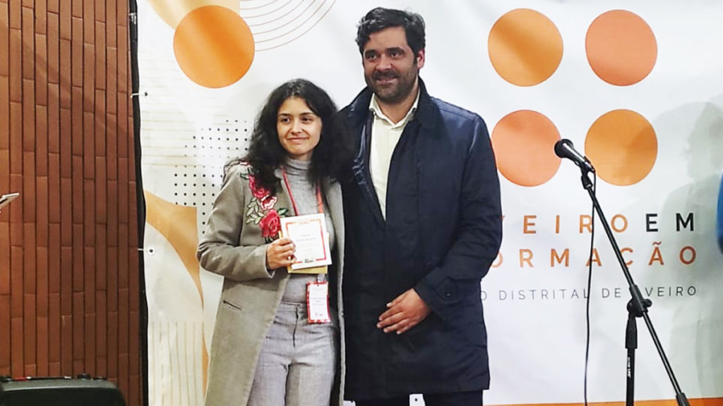 Deputada municipal do PSD Ana Rita Martins recebe prémio “Jovem Autarca”