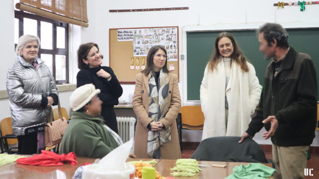 Ministra da Presidência Mariana Vieira da Silva visita projeto de Saúde Mental em Vale de Cambra