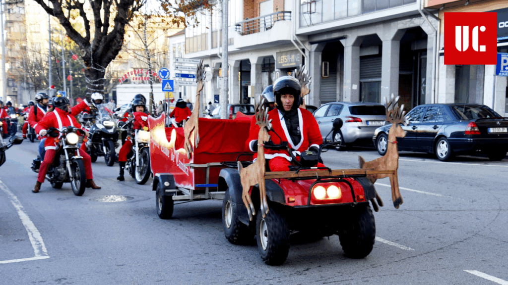 Moto Natal. Centenas de Pais Natais sobre duas rodas voltam a percorrer Vale de Cambra